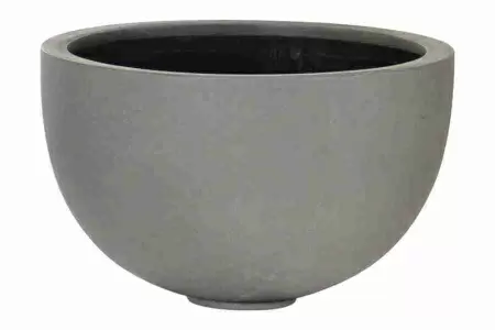 Цветочный горшок Round Plain Grey