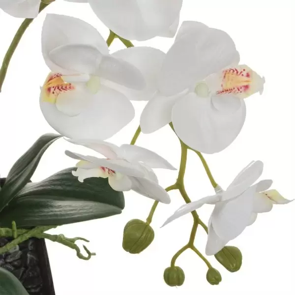 Орхидея искусственная в кашпо