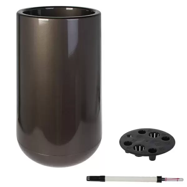 Пластиковое кашпо с автополивом Jar Silk