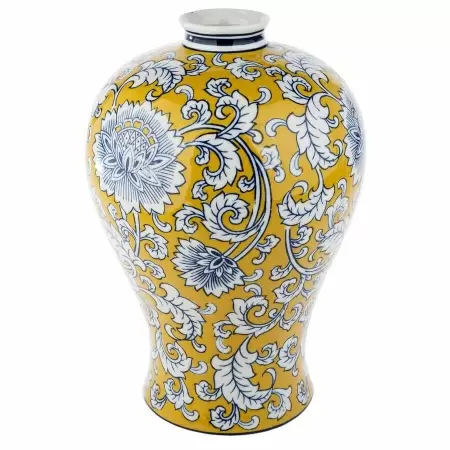 Керамическая ваза Шинуазри Yellow