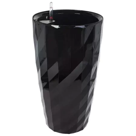 Пластиковое кашпо с автополивом Vase Rib