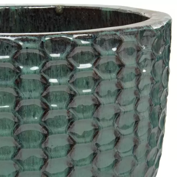 Большой керамический горшок Duo Round