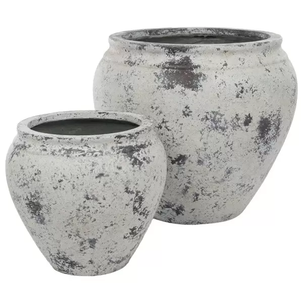 Большой цветочный горшок Plain Patina