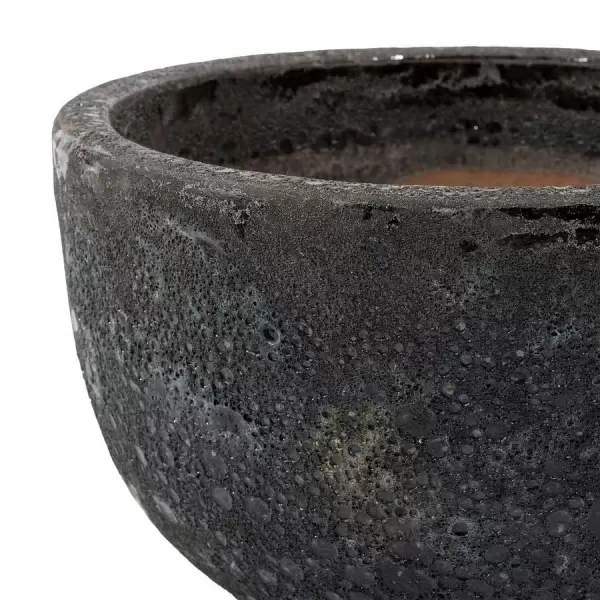 Горшок для цветов S-black Round