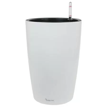 Пластиковое кашпо с автополивом Vase Silk