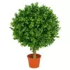 Самшит искусственный Шар в кашпо 