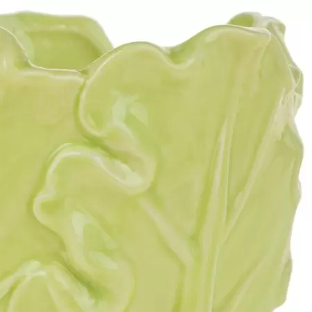 Керамическое кашпо Green Leaf