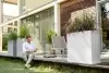 Кашпо Lechuza Canto Stone wide в интерьере Кашпо Lechuza Canto Stone wide