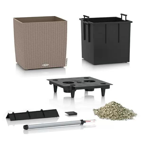 Кашпо Lechuza Cube Cottage