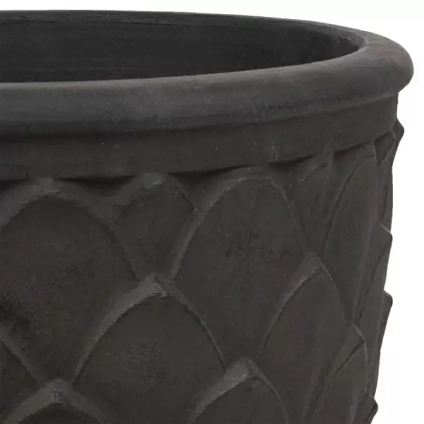 Глиняный большой горшок Mterra Leaves Jar