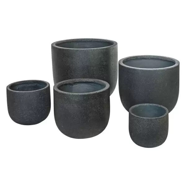 Цветочный горшок Sandy black Jar