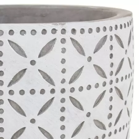 Керамическое кашпо Tracery