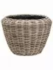Кашпо из ротанга