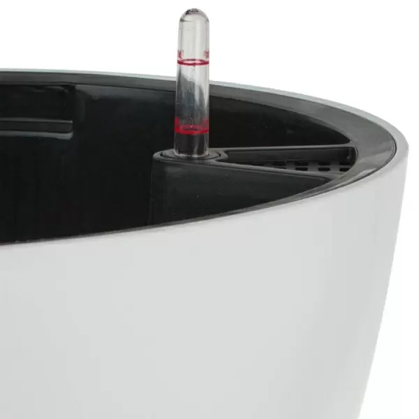 Пластиковое кашпо с автополивом Round Matt WL