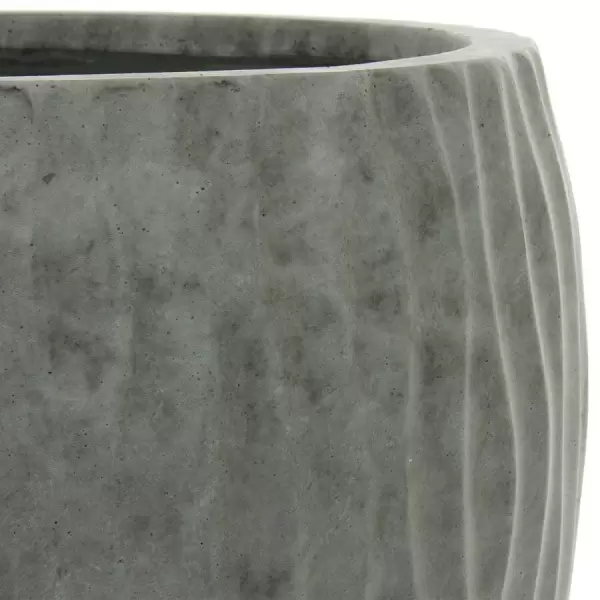 Большой уличный горшок Waves Round