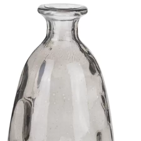 Стеклянная ваза бутылочная Грауле