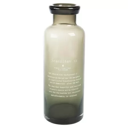 Стеклянная ваза Парки