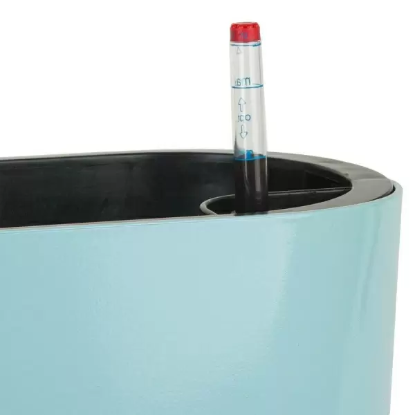 Пластиковое кашпо с автополивом Oval Matt WL