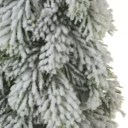Ель настольная заснеженная искусственная  Ель настольная заснеженная искусственная