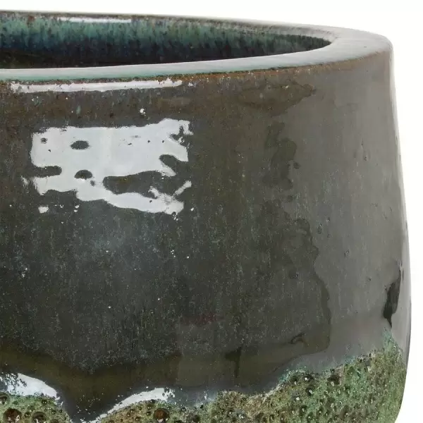 Чаша керамическая Bowl green reactive