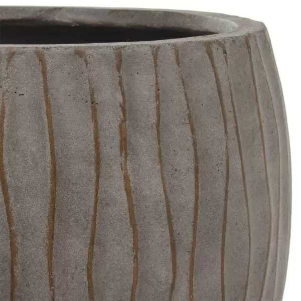 Большой уличный горшок Waves Round