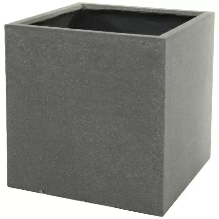 Большой прямоугольный горшок Plain Cube