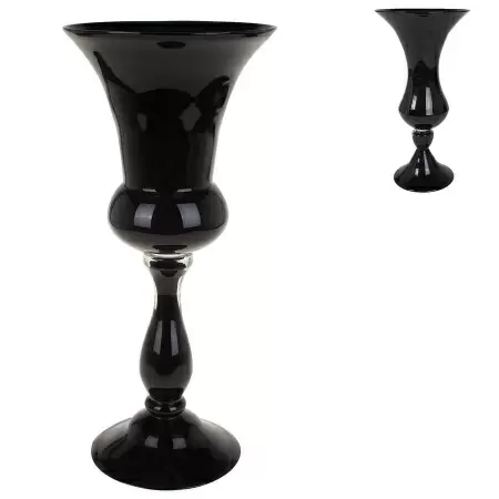 Стеклянная ваза Cone party