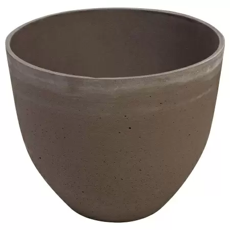 Большой горшок Brown Round
