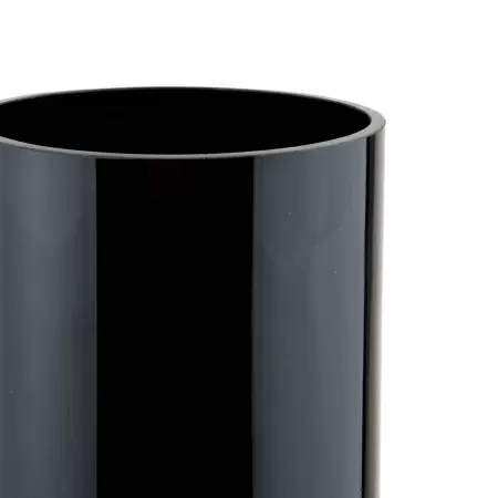 Стеклянная ваза Черный цилиндр