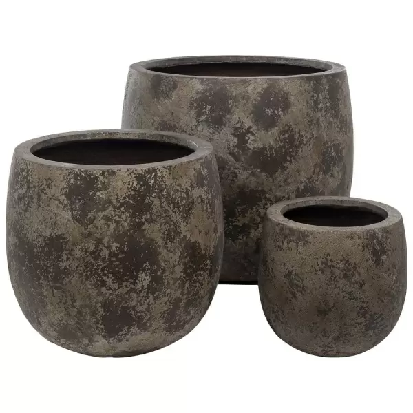 Большой цветочный горшок Plain Patina