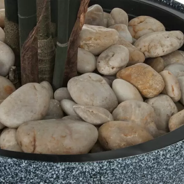 Бамбук искусственный в горшке Vase Stone