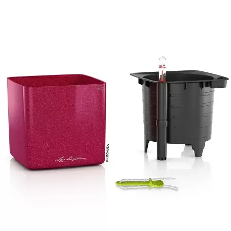 Кашпо Lechuza Cube Glossy Kiss Кашпо Lechuza Cube Glossy Kiss