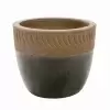 Горшок для цветов Ceramic Grooved 