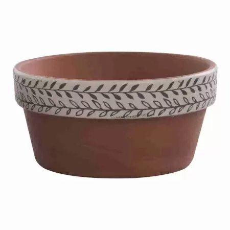 Керамическое кашпо терракота Кантри