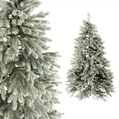 Ель искусственная заснеженная