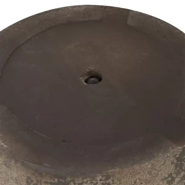 Большой цветочный горшок Plain Round Patina