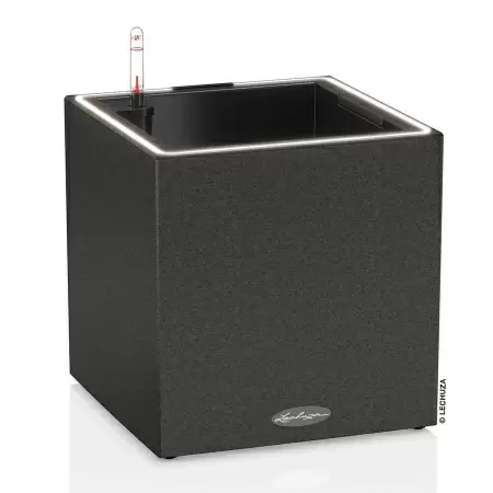 Кашпо Lechuza Canto Stone LED low