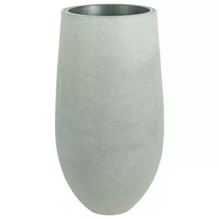 Цветочный горшок Round Rough Grey column