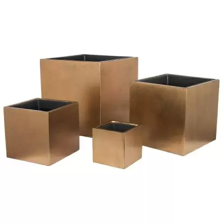 Большой прямоугольный горшок Square cube