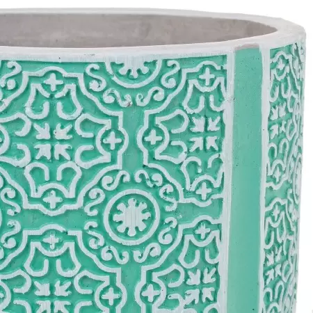 Керамическое кашпо Tracery