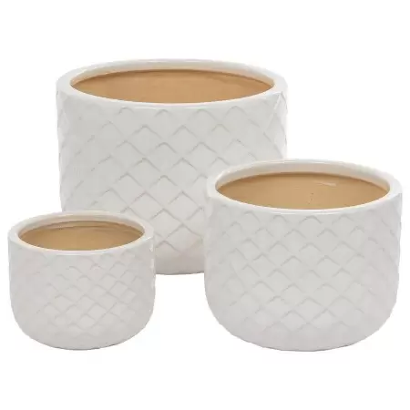 Керамическое кашпо Corners