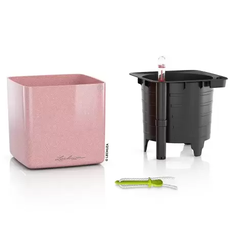 Кашпо Lechuza Cube Glossy Kiss Кашпо Lechuza Cube Glossy Kiss