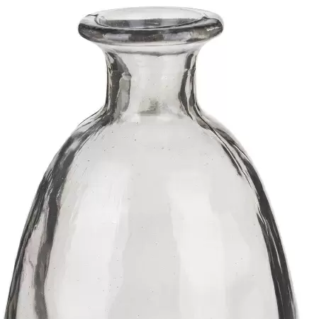 Стеклянная ваза бутылочная Грауле
