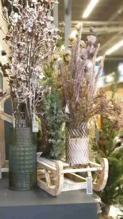 Стеклянная ваза Домания