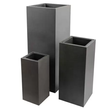 Цветочный горшок Square Natural Smooth rect