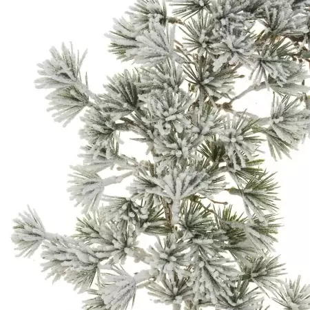 Венок еловый искусственный Заснеженный