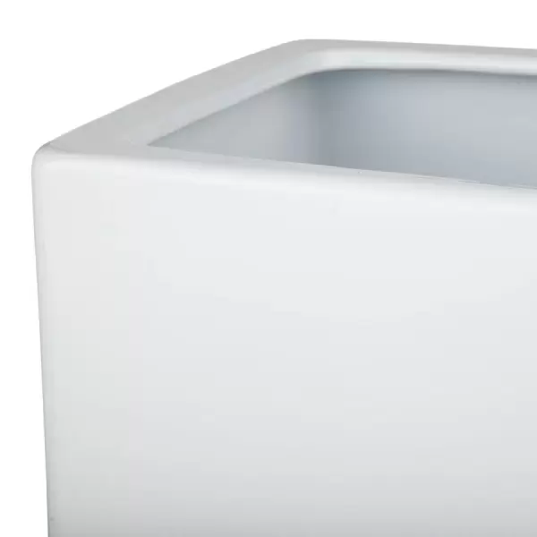 Керамическое прямоугольное кашпо Hyacinth