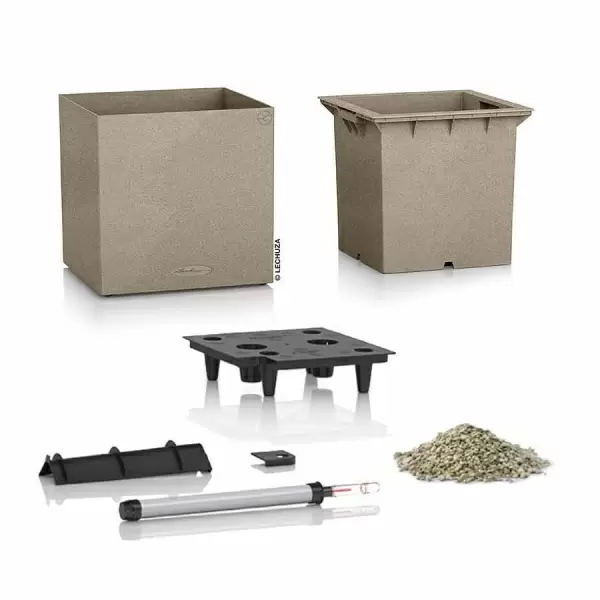 Кашпо Lechuza Canto Stone low