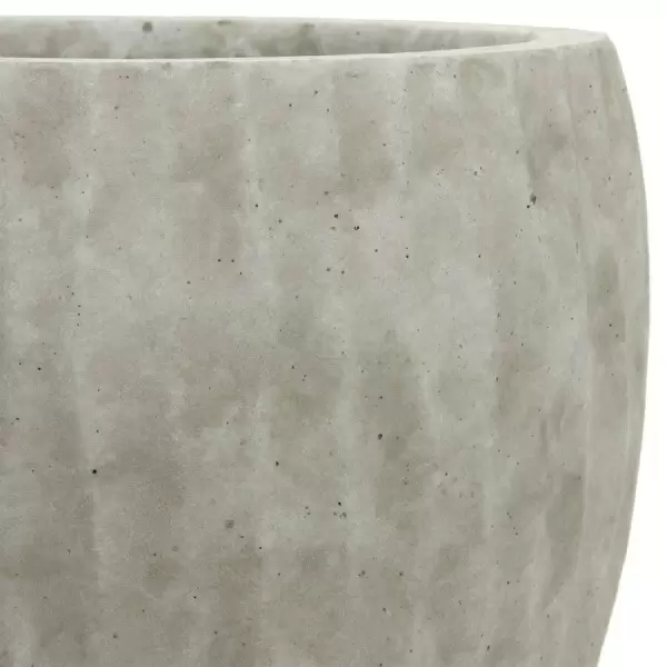 Большой уличный горшок Waves Round