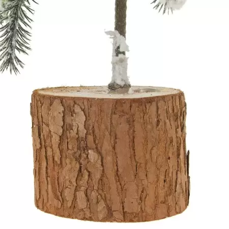 Ель настольная заснеженная искусственная 